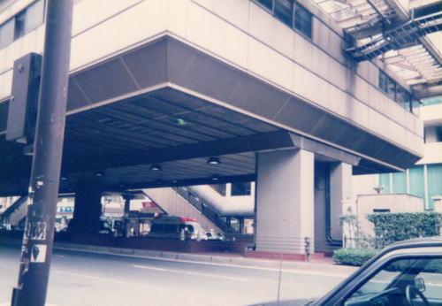 旧モノレール小倉駅下部分旦過駅側
