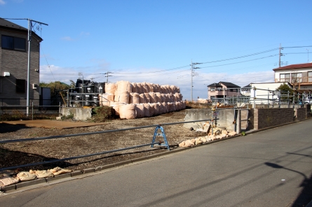 新町田街道整備の様子　全体写真