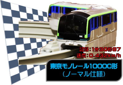 東京モノレール10000形改造車両