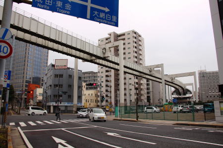 千葉モノレール1号線県庁前駅と延伸ルート
