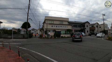 羽村駅付近ここから先都市計画道路が無い