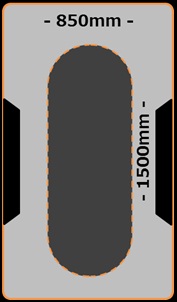 日立製作所大型モノレール軌道桁のサイズ